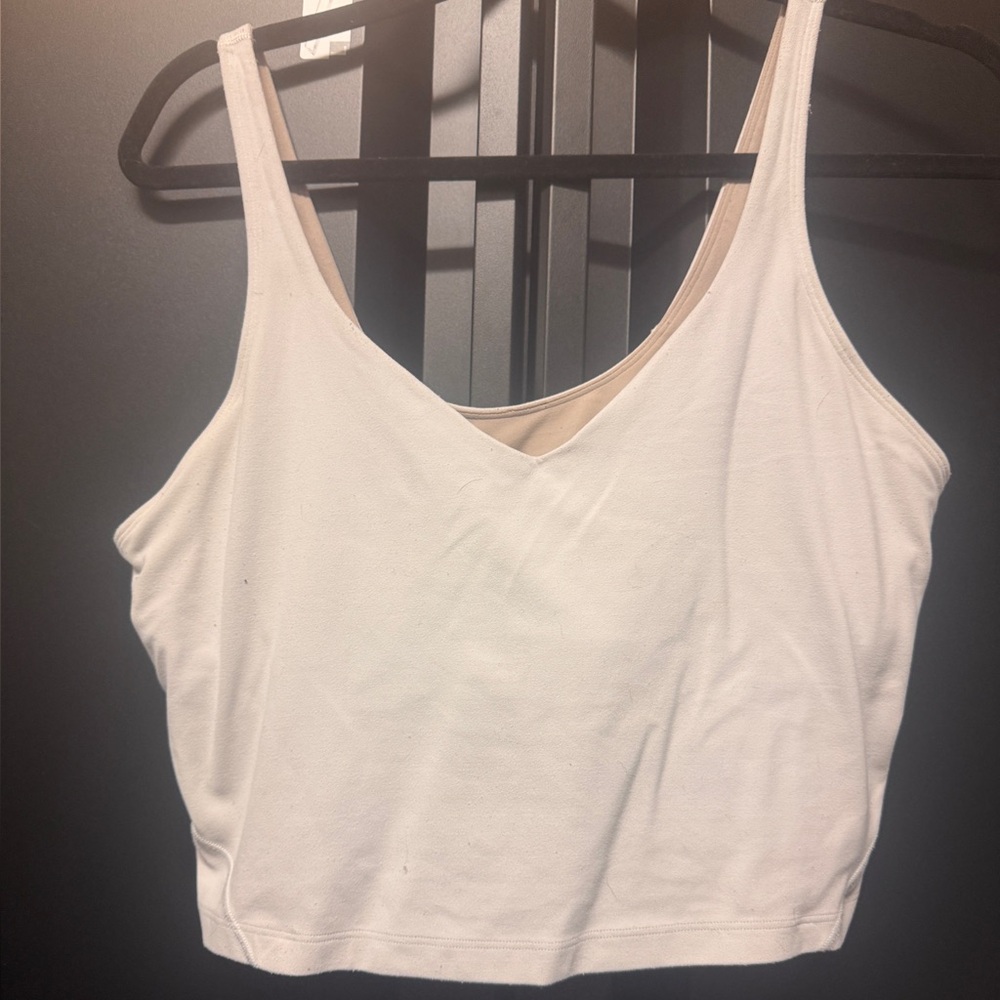 Lululemon Athletica White Align Tank